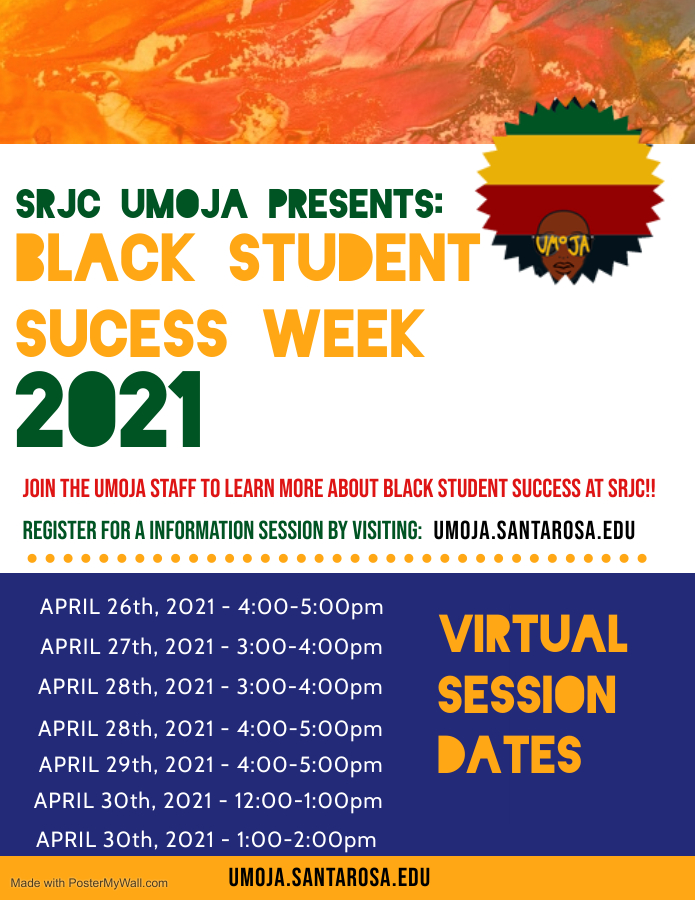 SRJC's Black Student Success Week Umoja
